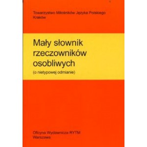 Mały słownik rzeczowników osobliwych
