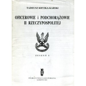 Oficerowie i podchorążowie II Rzeczypospolitej, z. II