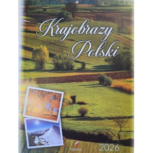 Kalendarz  krajobrazy Polski 2026
